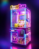 Machine à grue intelligente avec écran publicitaire numérique LCD, conforme ADA, options de paiement multiples, gestion basée sur le cloud