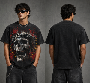 เสื้อยืดครอป Glory Custom Unisex รุ่นใหม่ สไตล์วินเทจ แขนสั้น ผ้าเจอร์ซีย์คอตตอน 100% สำหรับสตรีทแวร์ - Product Image 3