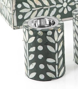 Luxury Mother of Pearl Resin <b>Bakhoor</b> Burner Gift Set Mabkhara Arabic <b>Oud</b> Incense Burner Home Fragrance Decor - Product Image 1