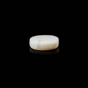 Natural White Fire Opal Loose Gemstone-8.55 Carats Faceted Cut Certified Wholesale Quality - Product Image 3