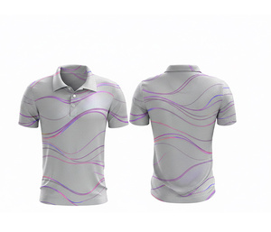 Breathable Polyester Sublimation Polo T Shirt Supplier Durable Stitching for Men Women Youth Quick-Dry Dry-Fit Active - Product Image 6