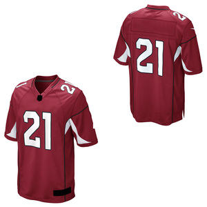 Customizable Maroon American Football Jersey V-Neck Short Sleeve Sublimated Print Moisture Wicking Uniform for Men - Product Image 1