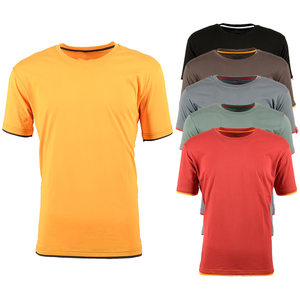 Camiseta Deportiva Ligera de Secado Rápido para Hombre, Cuello Redondo, Tejido de Punto, Ajuste Regular, Estilo Hip Hop, Ecológica, de Poliéster/Algodón, al Por Mayor y a Bajo Precio - Product Image 6