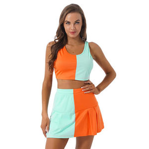 Uniforme de Animadora, Conjunto de Disfraz, Top, Falda y Calcetines, Uniforme Deportivo para Animadoras - Product Image 1