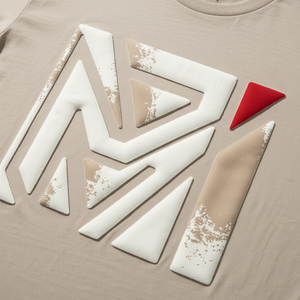 เสื้อยืดพิมพ์ลายแบบพัฟฟ์ ผ้าฝ้ายออร์แกนิคแบบยั่งยืน เสื้อยืดผู้ชาย พิมพ์ลายตัวอักษร 3 มิติ แฟชั่นแนวสตรีท เสื้อผ้าสั่งทำ - Product Image 5