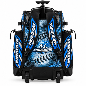 Sac de transport léger pour équipement de baseball et softball avec logo personnalisé, capacité 50-70L, avec rangement pour bâtons, idéal pour les sports de plein air - Product Image 2