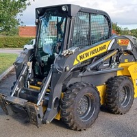 Compre una Minicargadora Usada de Primera Calidad, Cargadora Hidráulica de Orugas para Obras de Construcción con Cucharón Resistente y Entrega Rápida