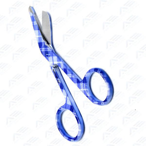 Ciseaux à pansements Lister à lames courbées, instruments de coupe médicaux pour une élimination sûre et facile des pansements et des compresses chirurgicales - Product Image 2
