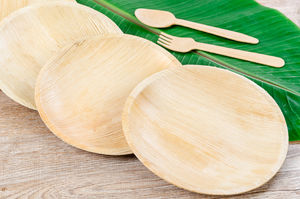 Platos y Tazones Ecológicos de Hoja de Palma, Vajilla Desechable Natural para Catering y Eventos, Venta al por Mayor desde Vietnam - Product Image 3