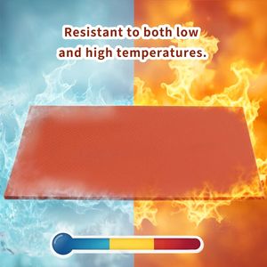 Set di 4 Tappetini in Silicone per Pressa a Caldo 3,93x7,87 Pollici, 2 Spessori (1/8" e 1/5"), Alta Resistenza al Calore, Accessori per Macchine da Stampa a Caldo - Product Image 3