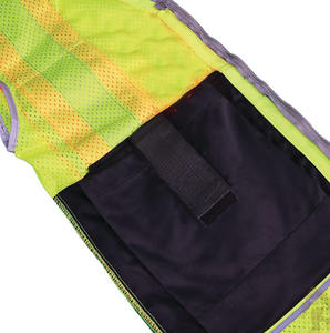 Chaleco Táctico de Seguridad Personalizable, Ropa de Trabajo de Alta Visibilidad con Bolsillos, Logotipo de Seguridad Reflectante, Chalecos Transpirables para Hombre - Product Image 4