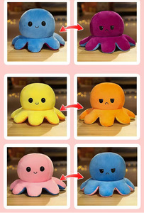 Aika - Peluche de <span class=keywords><strong>Pulpo</strong></span> <span class=keywords><strong>Reversible</strong></span> <span class=keywords><strong>Gigante</strong></span> Personalizado al por Mayor, Juguete de Peluche para Niños, Decoración del Hogar - Product Image 3