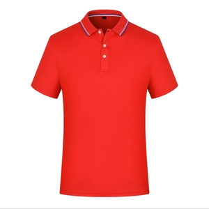 Polo à manches courtes pour homme 100% coton, de haute qualité, respirant, tricoté, vêtements d'été pour homme, logo personnalisé - Product Image 1