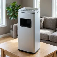 Cendrier extérieur en acier inoxydable pour hôtels, complexes hôteliers, bureaux, centres commerciaux et espaces commerciaux