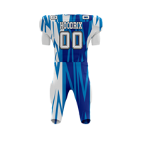 Uniforme de Fútbol Americano Sublimado Personalizado de Alta Calidad con Logotipo, Nombre y Número en Tackle Twill, Ropa de Fútbol Americano