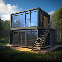 Maisons mobiles sur mesure, villas préfabriquées modernes et luxueuses, hôtels, maisons pour bureaux, cafés, chantiers de construction, dortoirs