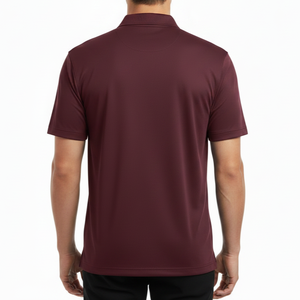 เสื้อโปโลผู้ชายผ้าฝ้ายเรียบ ขายส่ง รับสั่งจำนวนมากสำหรับทำยูนิฟอร์ม ราคาถูก คุณภาพสูง จากโรงงาน - Product Image 3