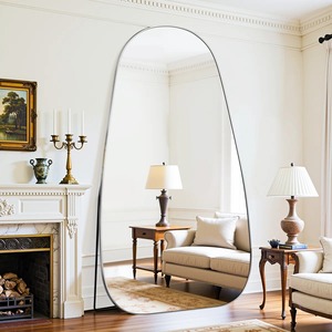 Grand miroir sur pied pleine longueur pour chambre à coucher, dressing, entraînement de danse et couloir, effet de profondeur, vente en gros depuis l'Inde - Product Image 1