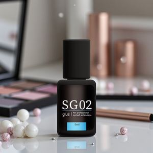 Colle liquide pour cils Super Bonder haute humidité en gros - Tenue 6 semaines, sans alcool, résistante à l'eau, service personnalisé disponible - Product Image 2