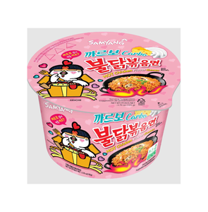 Ramen de Pollo Picante Carbonara Samyangs al por Mayor, Tazón Grande de 105g, 16 Tazones por Caja, para Venta al por Mayor y Exportación Global - Product Image 2