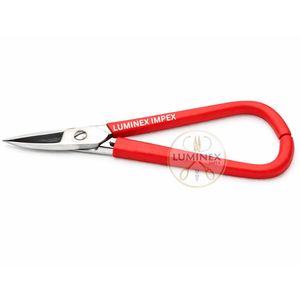Metal Cutting Shears Spring Action Snips Stainless Steel Precision Cutter Customized Color Handle LUMINEX IMPEX - Product Image 3