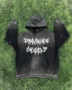 Ensemble de survêtement personnalisé à col montant pour homme, poids lourd, vente en gros, logo personnalisé, streetwear, jogging, vêtements, vêtements - Product Image 6