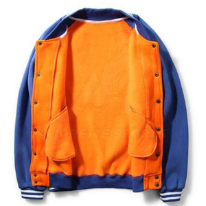Chaqueta Letterman Personalizada con Tu Logotipo para Hombre, Estilo Casual Ligero con Tacto Suave, Comodidad Relajada y Moda Urbana - Product Image 2