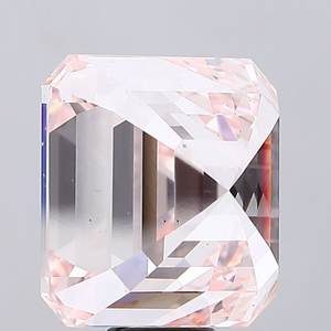Excelente joyería polaca de alta calidad, diamante suelto de corte Asscher, color rosa intenso, cultivado en laboratorio, certificado por IGI. - Product Image 6