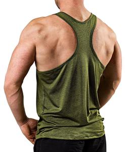 ERID SPORTS Men's Sleeveless Muscle Fit O-Neck Knitted Polyester Tank <b>Top</b> for Gym Workout <b>Vest</b> Singlet - Product Image 6