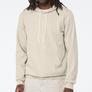 Sweat à capuche en polaire polyester/coton pour homme, impression graphique personnalisée, motif uni d'hiver, sérigraphie, coupe régulière - Product Image 6