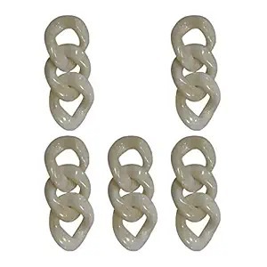 Molde de Resina para Manualidades con Patrón Circular de Eslabones de Cadena en Forma de Corazón de Alta Transparencia, Decoración Artística para el Hogar, Técnica de Fundición Rústica - Product Image 2