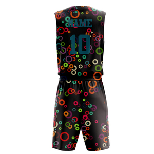 Ensemble d'uniformes de basketball personnalisés avec logo d'équipe, grandes tailles, légers, respirants, séchage rapide, maillot sans manches, short en mesh, 100% polyester - Product Image 2