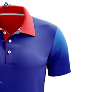 Uniforme de críquet para adultos, sublimado en colores rojo y azul contrastantes, con el mejor material suave al tacto, estilo más reciente, para venta al por mayor. - Product Image 3