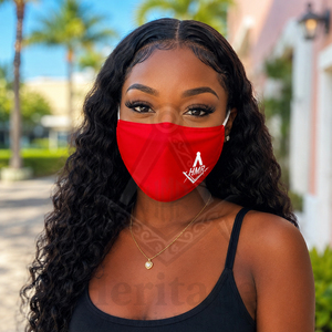 Greek Apparel Heritage Masonic Regalia Sisterhood Sorority <b>Cloth</b> Printed Logo <b>Face</b> Covering <b>Face</b> Mask Reusable Washable Mask - Product Image 3