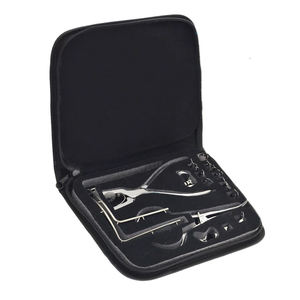 Professional Rubber Dam Kit Dental Endodontic Rubber Dam Kit With <b>Frame</b> Punch <b>Clamps</b> With Leather Case CE By Grip Surgical - Product Image 1