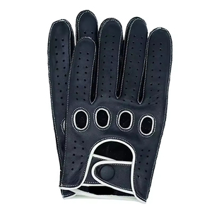 Guantes de Conducción de Cuero para Hombre y Mujer, con Pantalla Táctil, Cálidos para Invierno, de Cuero Puro, para Coche, Dedos Completos, Lisos, Estilo 2026 - Product Image 2