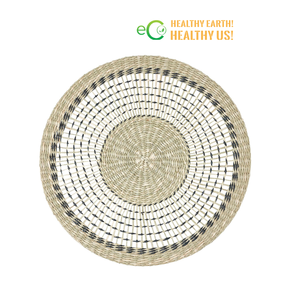 Set de table en jonc tressé à la main de 30 cm pour la décoration de table |   Napperons en fibres naturelles en gros - Product Image 1