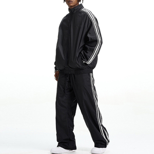 Survêtement coupe-vent pour homme imprimé de haute qualité, léger, décontracté, coupe-vent, ensemble 2 pièces, logo personnalisé - Product Image 1