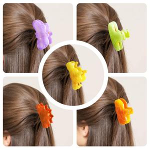 Halloween Pumpkin Spider Web Barrettes Hair Clip Grip <b>Epoxy</b> <b>Resin</b> Silicone Mold - Product Image 4