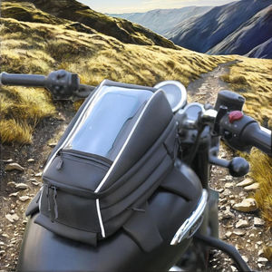 Nouveau sac de réservoir magnétique AMATO 2 roues, petit sac de moto compact en toile imprimé, multi-usages - Product Image 3