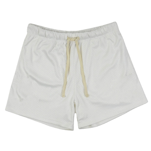 Shorts de sport en gros pour hommes, personnalisables avec logo, en coton élastique avec poches, pour musculation et entraînement - Product Image 4