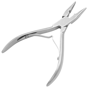 Alicates de alta resistencia para extensiones de cabello, herramienta de agarre de precisión para microperlas y anillos nano, para extensiones de cabello profesionales - Product Image 1