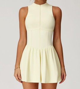 Women's Windproof Sportswear Workout Gym Fitness Wear Sports <b>Romper</b> One Piece Dress <b>Shorts</b> Yoga Jumpsuit Tennis Golf Stand Solid - Product Image 5