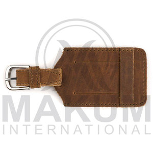 Etiqueta de Equipaje de Cuero Hecha a Mano, Personalizada, de Lujo y a la Moda, al por Mayor - Product Image 4