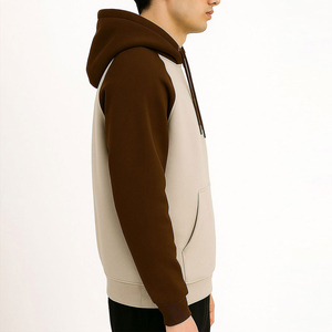 Men's <b>Hooded</b> <b>Fleece</b> Pullover Sweatshirt 100% Cotton Casual Winter Wear Front Pocket Design Regular Fit Breathable Quick Dry - Product Image 3