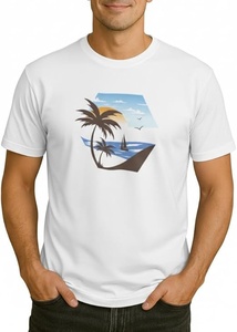 Camiseta Personalizada 100% Algodón para Hombre, Cuello Redondo, Manga Corta, Suave, Transpirable, Lisa, Casual, OEM, ODM, Ropa al por Mayor - Product Image 5