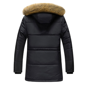 <b>Winter</b> <b>Men</b> Padded Overcoat Removable Hood Custom Manufacturer Outerwear Fashion OEM ODM Warm Outdoor Apparel Clothing Jacket - Product Image 3