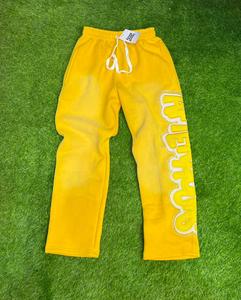 Custom Made Men's Plus Size Loose Comfort Breathable Staked <b>Trouser</b> Flare Sweatpants Street <b>Trousers</b> - Product Image 1