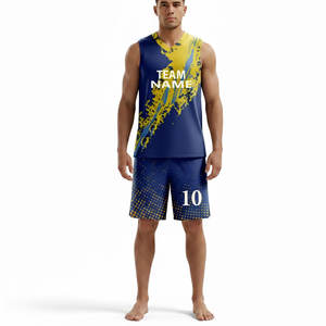 Uniforme de Baloncesto Ligero Personalizado, Último Modelo de Camiseta de Baloncesto, Uniforme de Baloncesto Liso y Cómodo en Oferta - Product Image 1