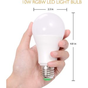 Lampadina LED RGBW Dimmerabile E26 da 820LM con 120 Colori, Telecomando e Timer, 10W 120V, Base a Vite, Garanzia di 10 Anni - Product Image 4